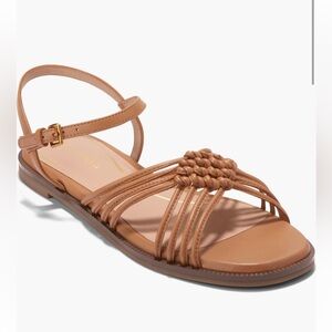 Cole Haan Tan Strappy Sandals